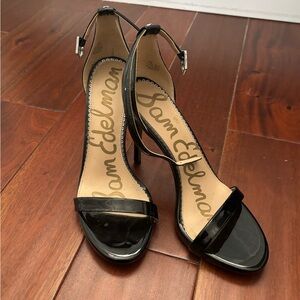 Sam Edelman Glossy Black Heels